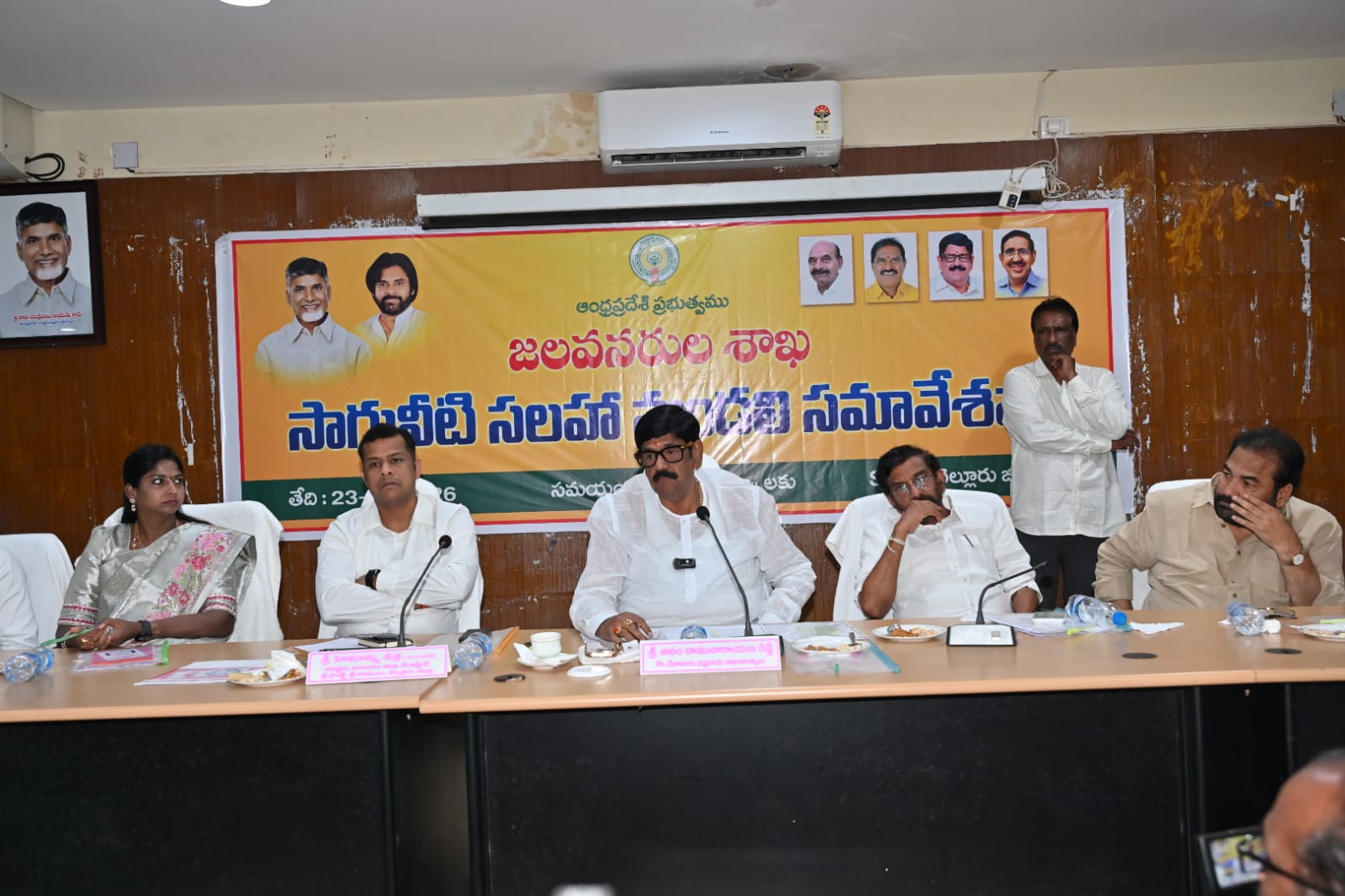 ఉమ్మడి నెల్లూరు జిల్లాలో రెండో పంటకు 4,47,322 ఎకరాల ఆయకట్టుకు 49.760 టీఎంసీల నీటి విడుదలకు ఐఏబి తీర్మానం-మంత్రి ఆనం